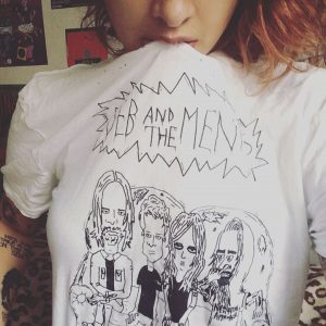 deb-and-the-mentals-camiseta