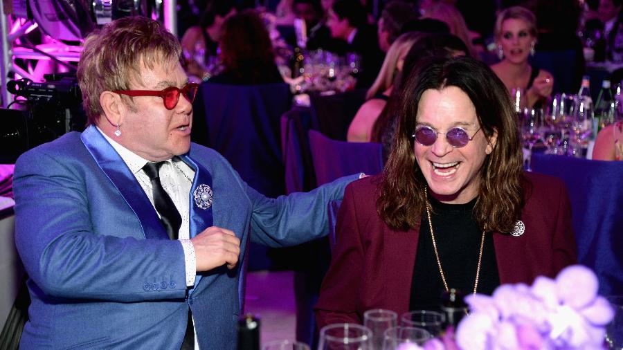 Ozzy Osbourne e Elton John trabalham em parceria