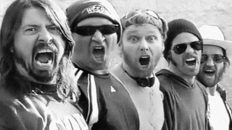 foo fighters funny and scared faces dave grohl