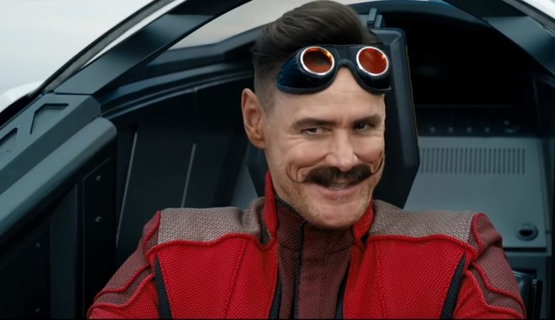Jim Carrey “Robotinik” filmes Sonic (2020)