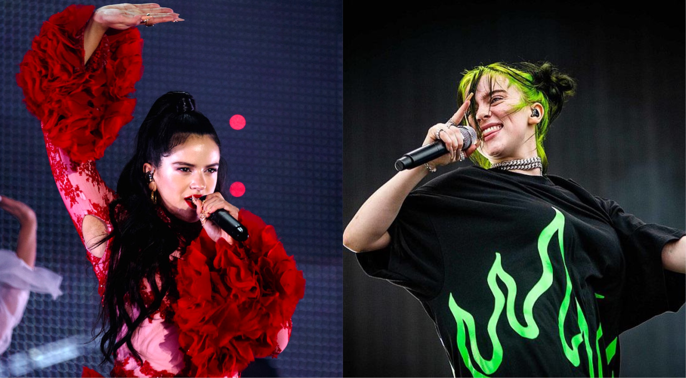 Rosalía feat Billie Eilish