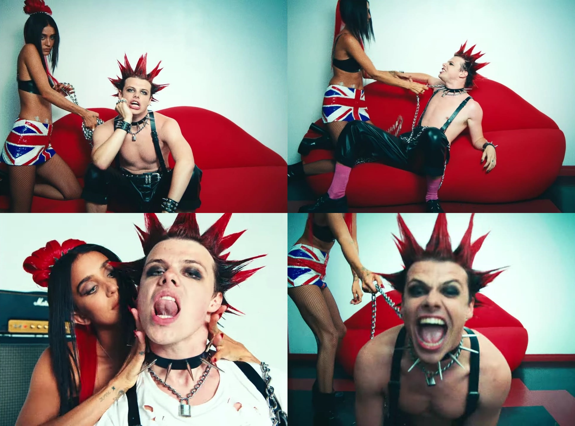 YUNGBLUD STRAWBERRY LIPSTICK SCREENSHOOTS