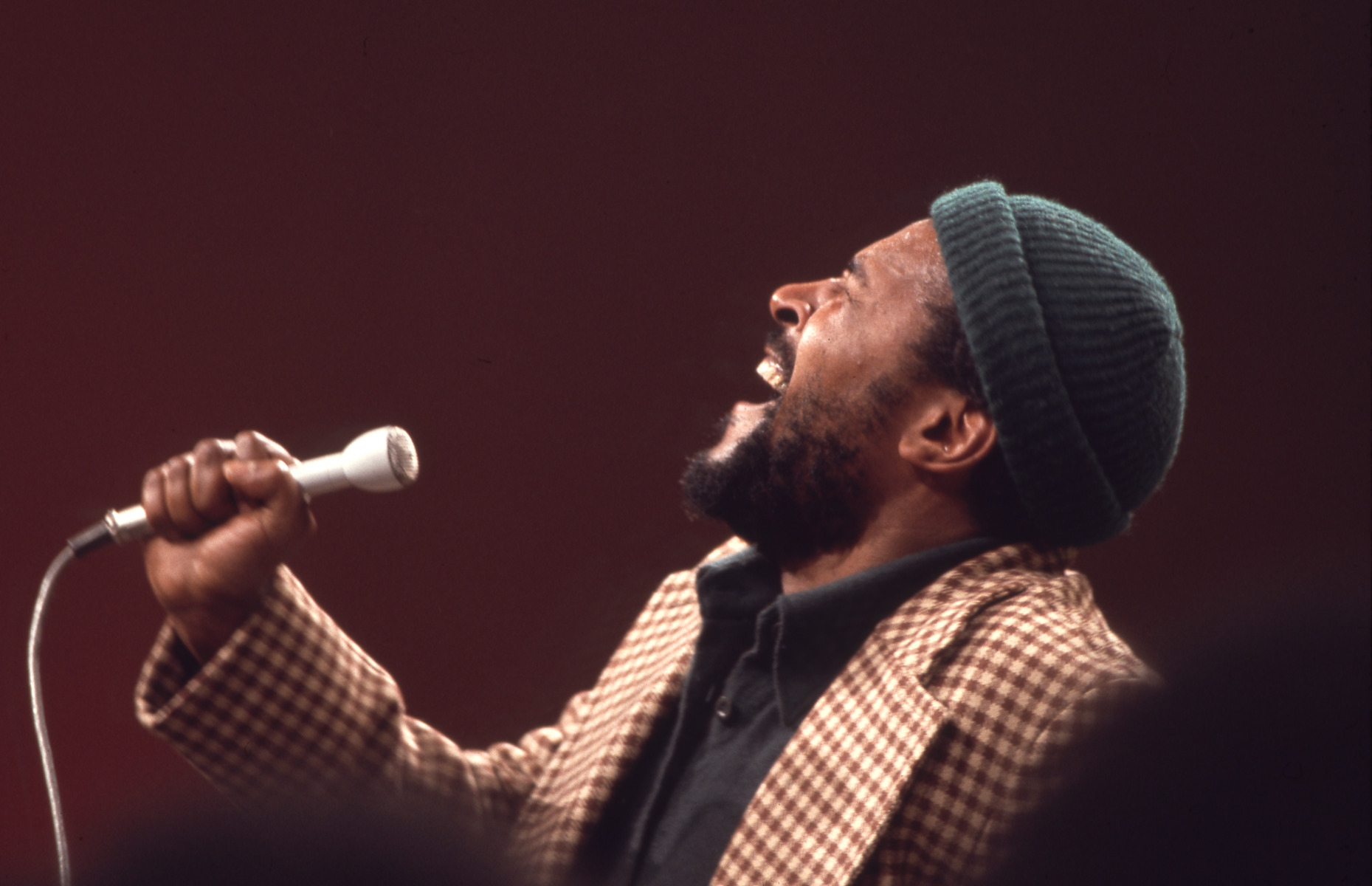 Marvin Gaye, criador de What 's Going On, no programa Soul Train