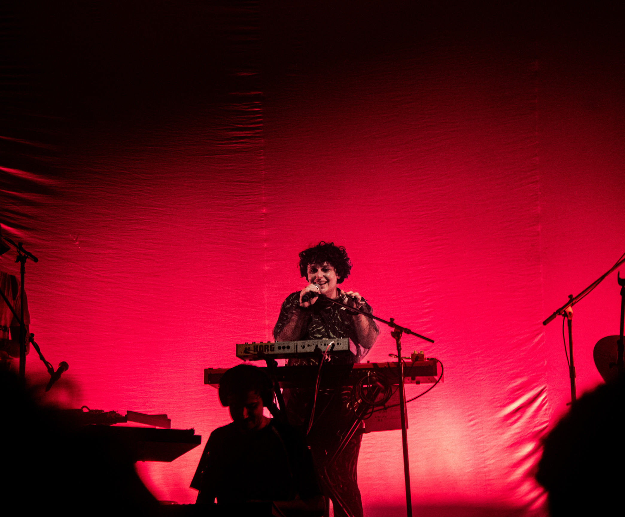 Ana Frango Elétrico no Circo Voador em 27 de janeiro de 2024. Foto por João Pedro Cabral para o Minuto Indie
