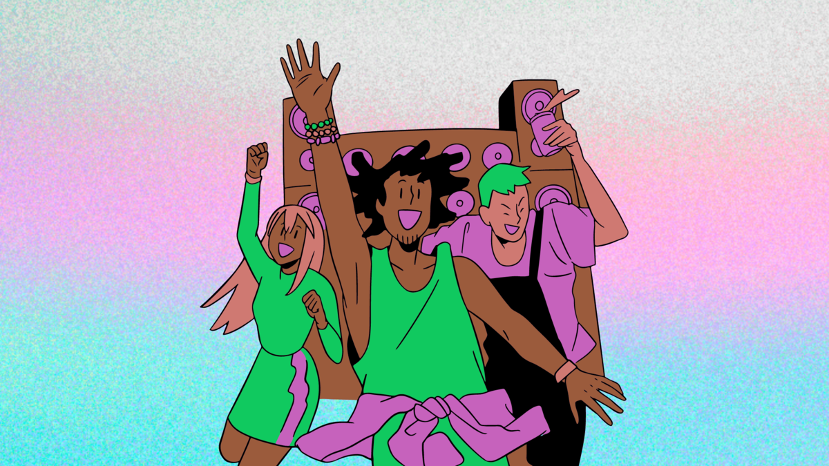 O que é a lista trans free, medida social aplicada nos festivais de música brasileiros? | Minuto Indie | Ilustração