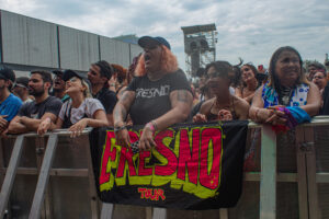 Fã na grade do Fresno na I Wanna Be Tour Rio de Janeiro