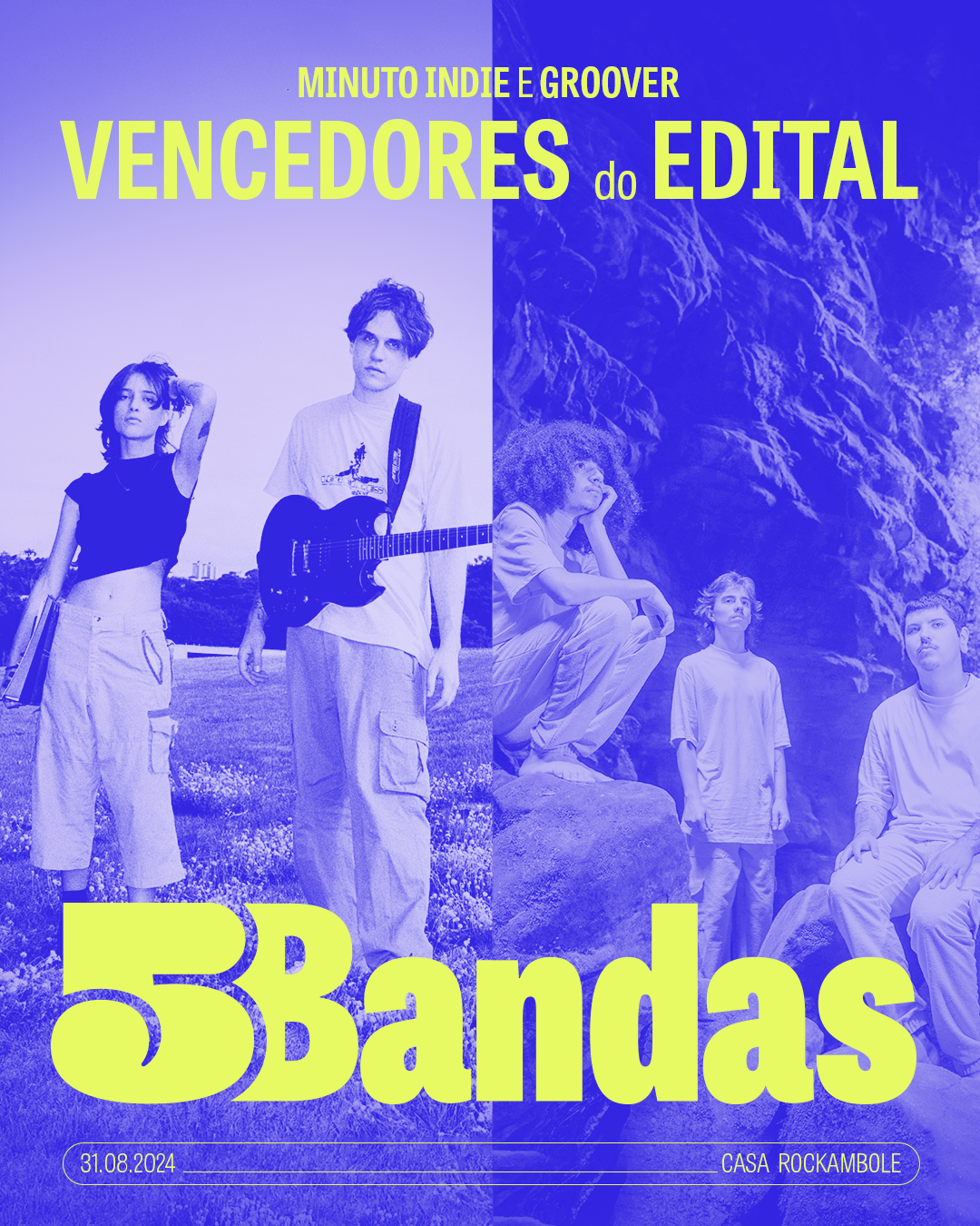 Paira e hoovaranas confirmados na quinta edição do Festival 5 Bandas