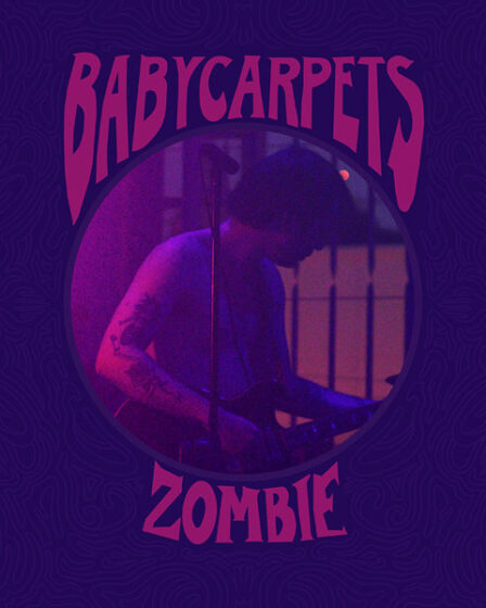 Capa do single Zombie, da banda Babycarpets