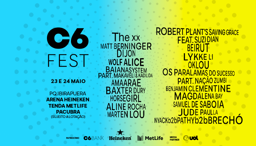 C6Fest 2026: o que esperar desta edição. Line-up.