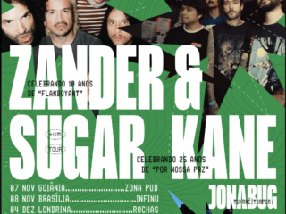 +um Tour reúne Sugar Kane, Zander e Jonabug em giro por nove cidades